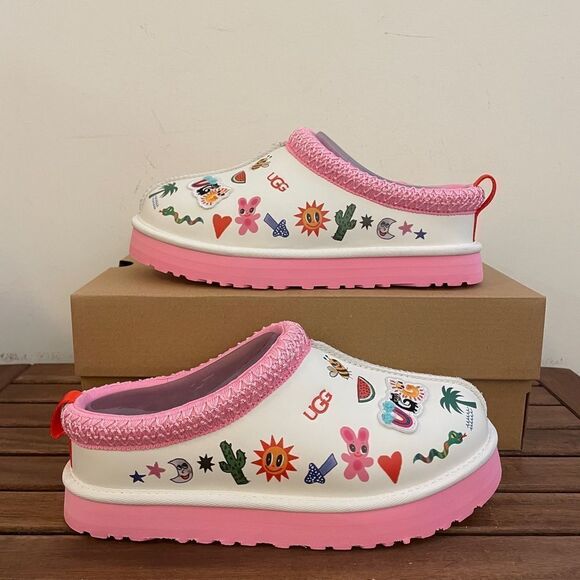 UGG Tazz Pop Sketch Slippers Limited Edition 2024 Women Size 6.5/Big Kid 5Y - Picture 3 of 16